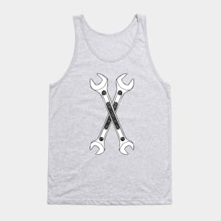 Crossed wrenches Tank Top